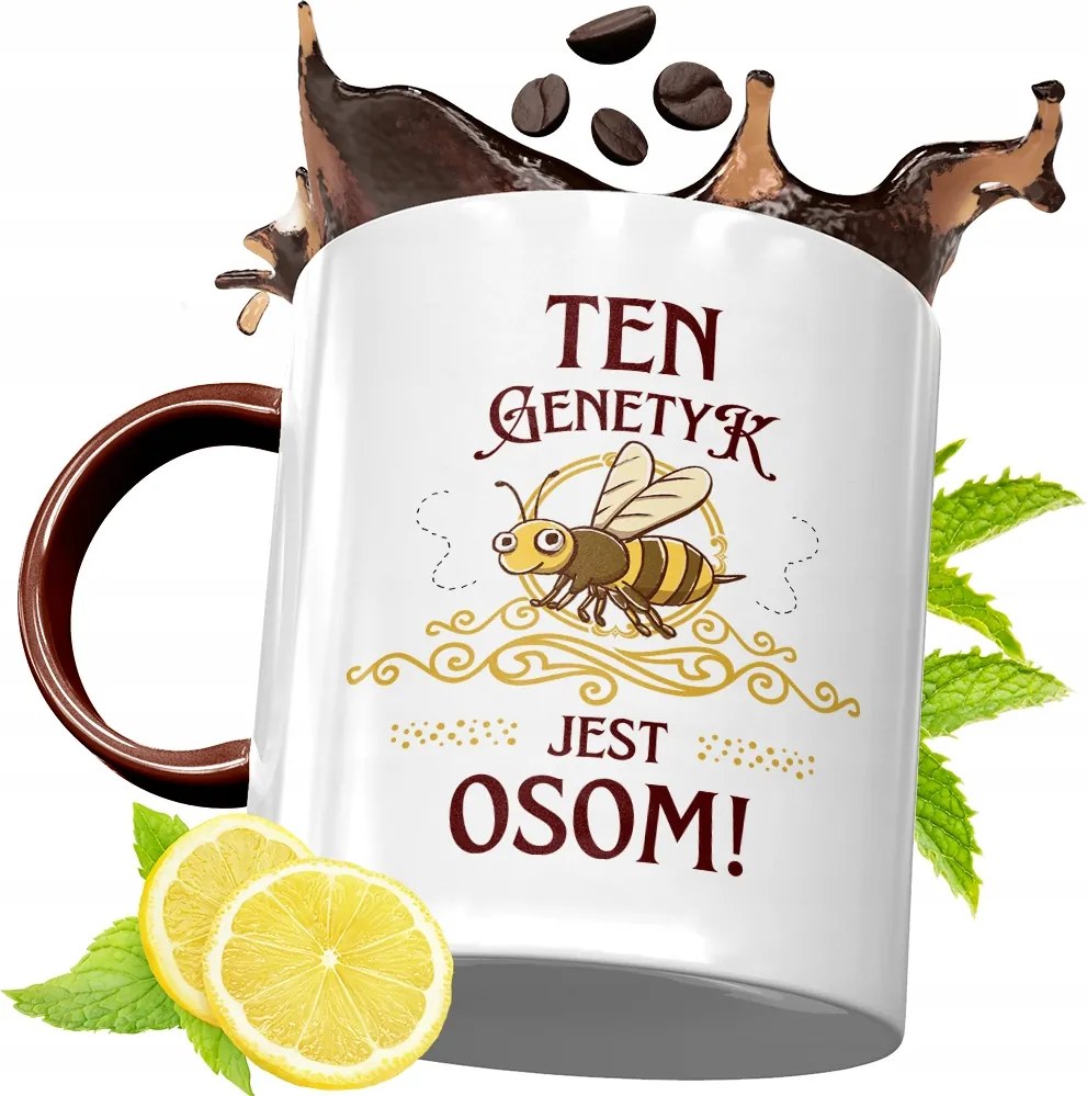 Narancssárga Bögre Genetikusoknak Ajándék fényképes nyomattal