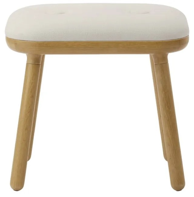 Fehér-natúr színű ülőke Paff Tall – UMAGE