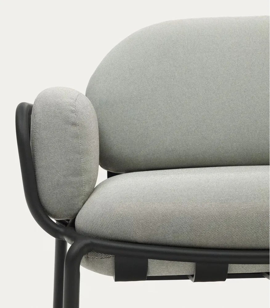 Világosszürke kerti kanapé Joncols – Kave Home