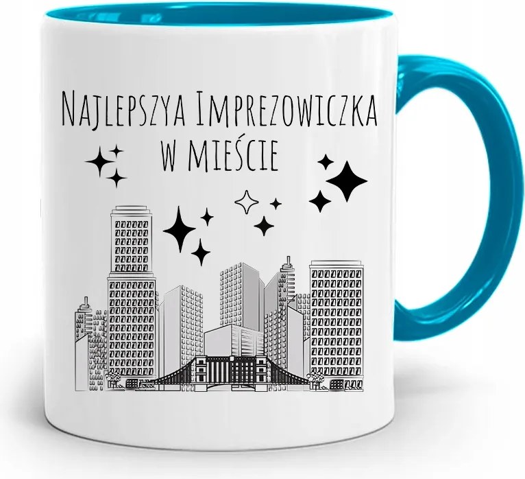 Bulizóknak Kék Bögre nyomott mintával, fényképpel