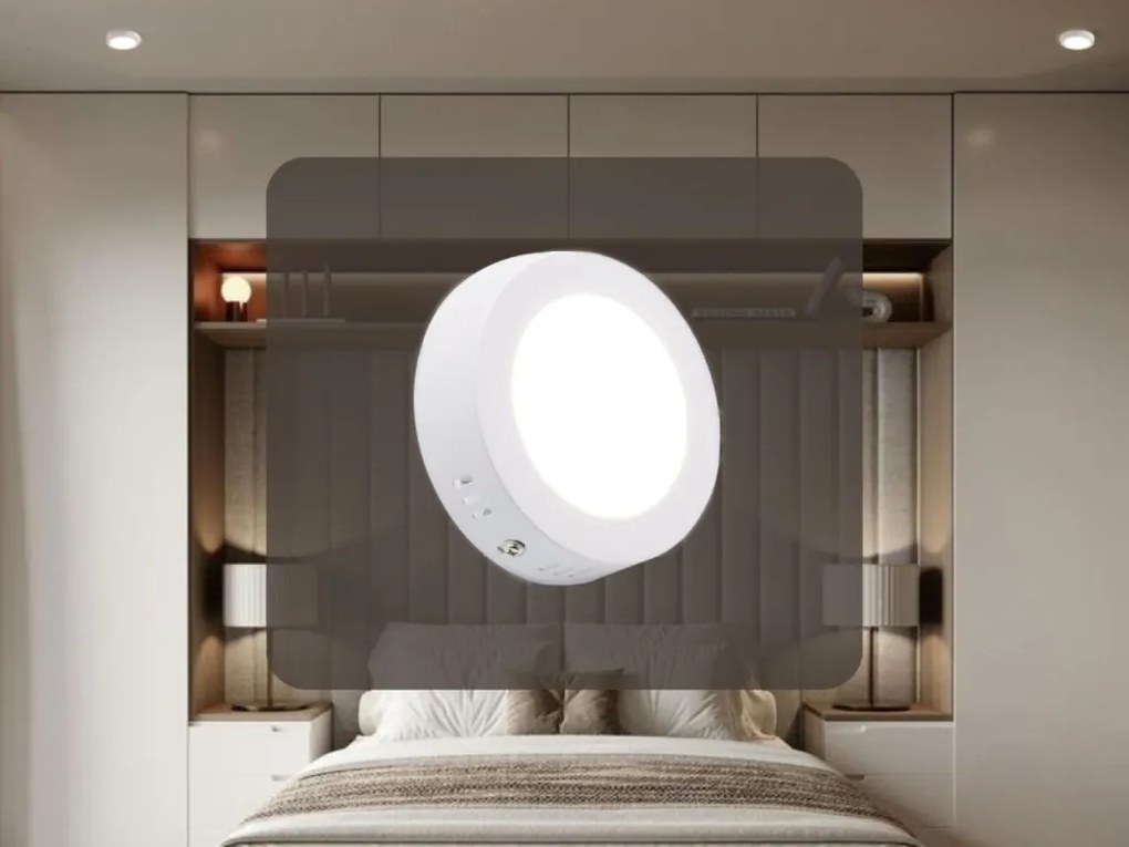 LED panel 6W / PRSF / SMD / 4000K / WH - LPL321