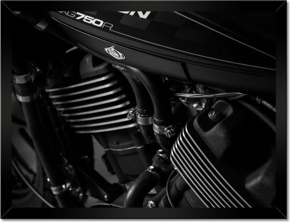 Poszterek keretben 40x30 Harley Davidson Motorkerékpár