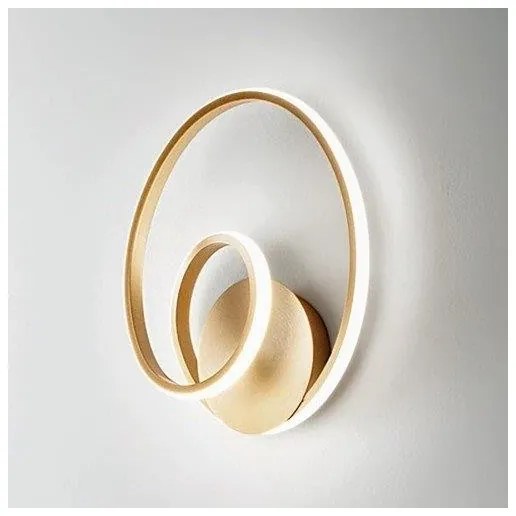 Gea Luce DIVA A ORO SPAZZOLATO -LED Dimmelhető fali lámpa 20W/230V arany