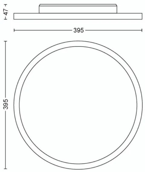 Philips - LED Dimmelhető mennyezeti lámpa Hue AURELLE LED/19W/230V + távirányító