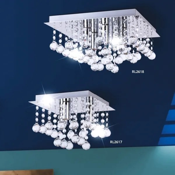 Rabalux 2618 - Mennyezeti lámpa CORINNA 5xE14/40W/230V