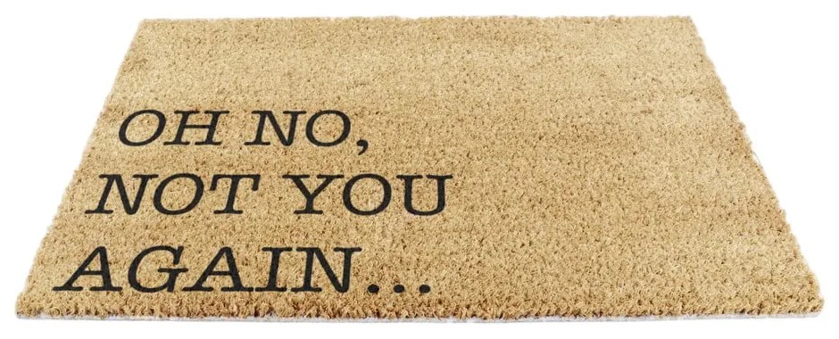 Kókuszrost lábtörlő 40x60 cm Oh No Not You Again – Artsy Doormats