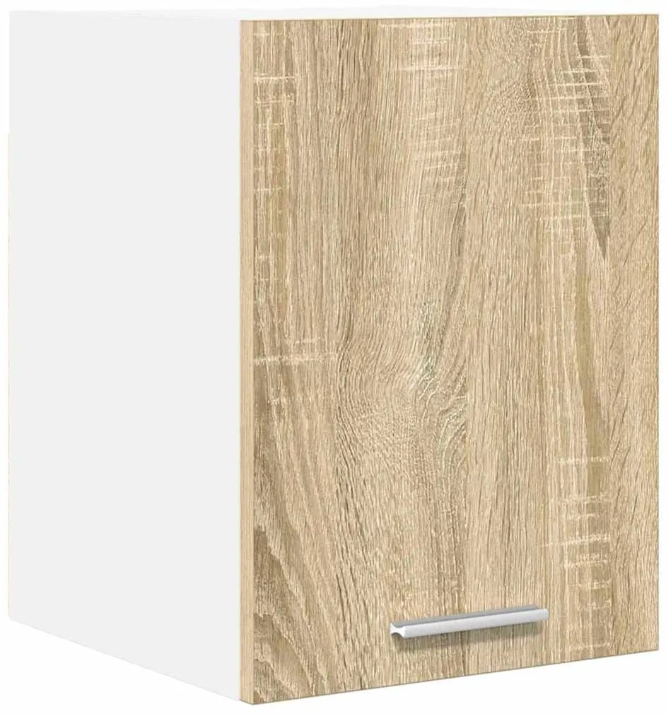 Függő szekrény Riga Sonoma tölgy és fehér 30 x 31 x 40 cm