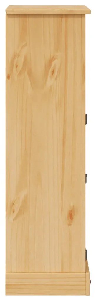Corona tömör fenyőfa fürdőszobaszekrény 70 x 33 x 110 cm