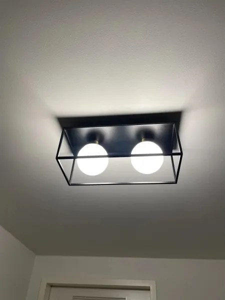 Ledvance - Kültéri fali lámpatest DECOR SQUARE 2xG9/28W/230V IP44