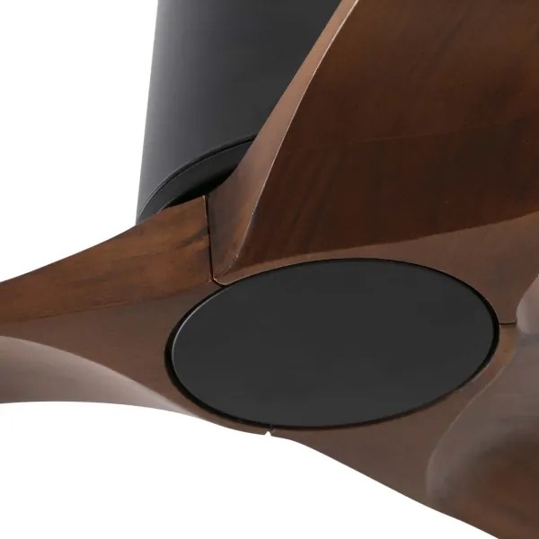 FARO 33837 - HEYWOOD TUB mennyezeti ventilátor fenyő/fekete, 90 cm, DO