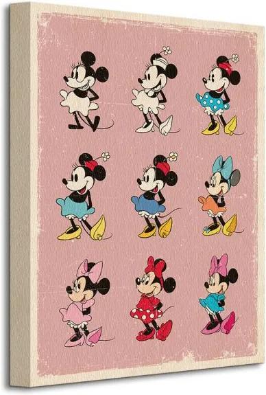 Vászonkép Disney Minnie Mouse (Evolution) 30x40cm WDC92457