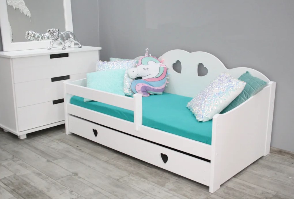 Tosia gyerekágy 80x160 cm Ágyrács: Ágyrács nélkül, Matrac: Matrac nélkül