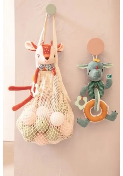 Lilliputiens - Plüss lánc fogazóval sárkány Joe