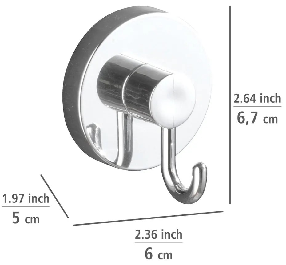 Szürke öntapadós fürdőszobai kiegészítő szett Milazzo – Wenko