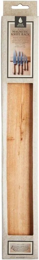 Mágneses akácfa fali tároló - Kitchen Craft
