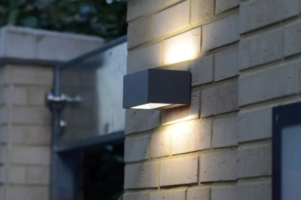 LUTEC 5189102118 GEMINI Modern Kültéri Fali Lámpa LED IP54