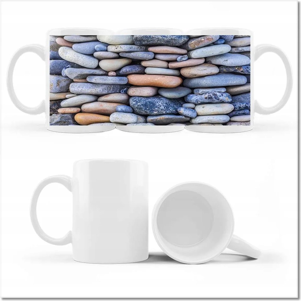 Feng Shui fényképes bögre Kövek Kő