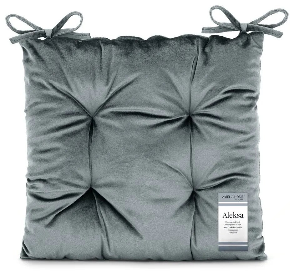 Bársony székpárna 40x40 cm Aleksa – Restilo