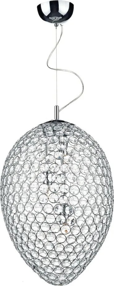 Dar Lighting FROST FRO0350 Függőlámpa 3x40W/E14