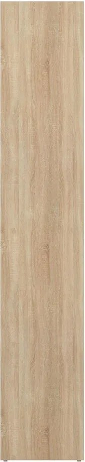 Könyvespolc tölgyfa dekorral 98x181 cm Toronto - TemaHome