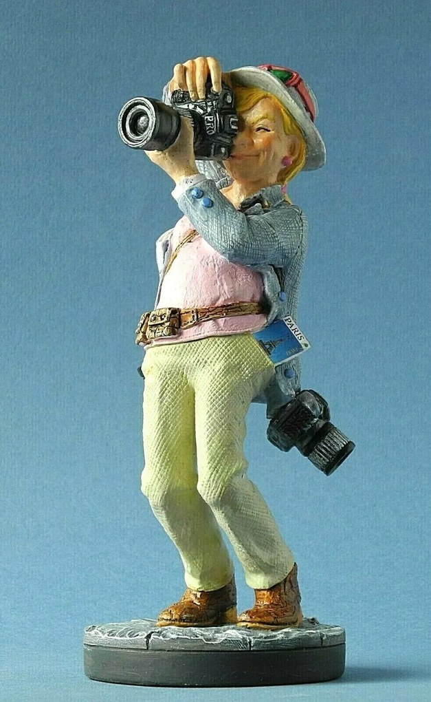 Parastone Figura Profisti Verseny Fotósnő Lady Photographer