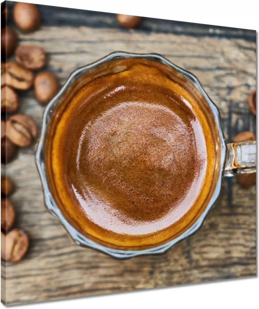 Vászonkép 50x50 Kávé Kaffe