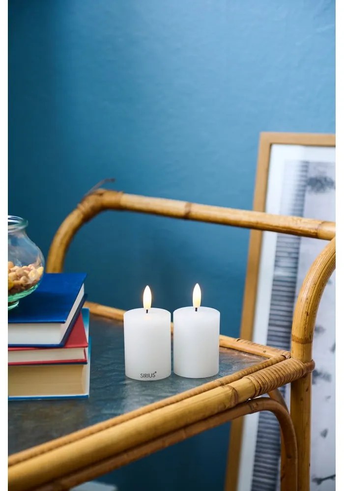 LED gyertya szett 2 db-os (magasság 6,5 cm) Sille Exclusive Mini – Sirius