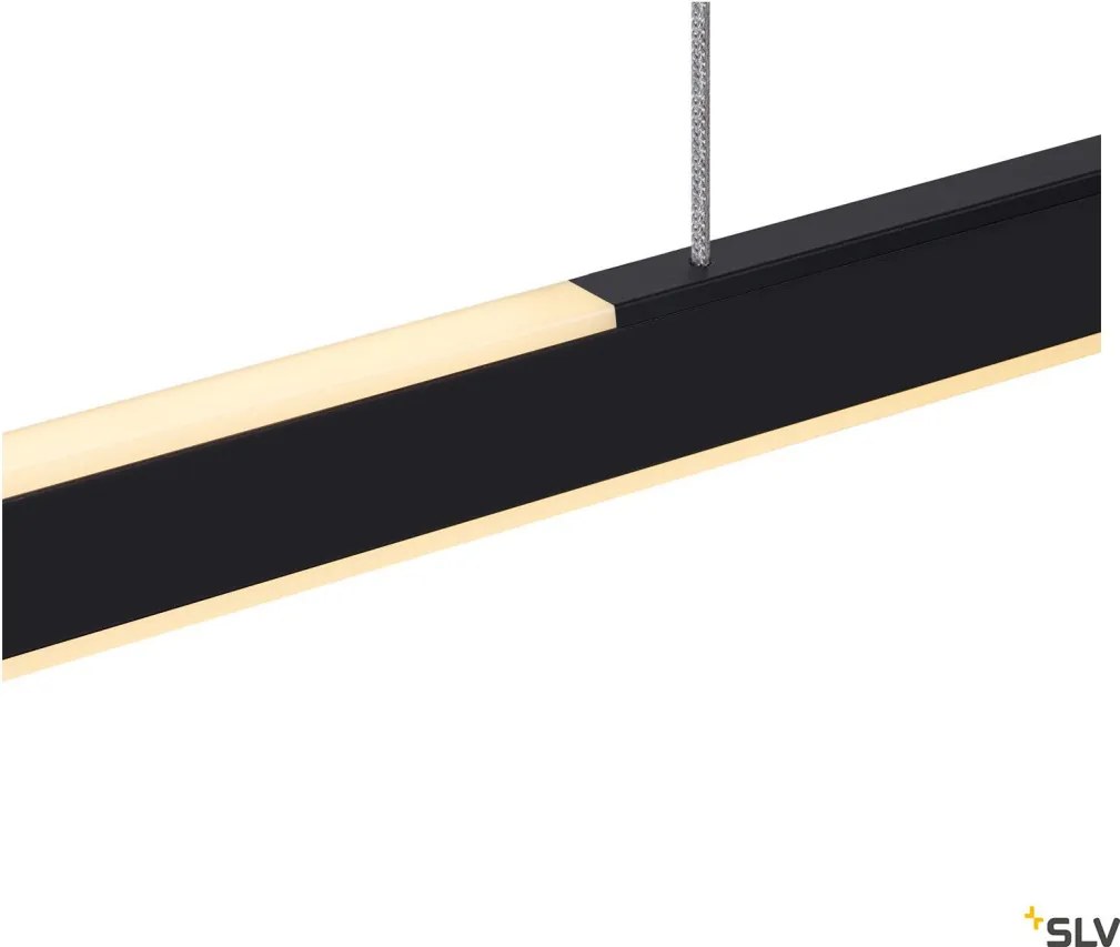 SLV 1006188 ONE Modern Led Függesztett Lámpa Fekete LED IP20