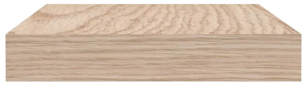 4 db szerelt fa függőpolc 60 x 23,5 x 4 cm