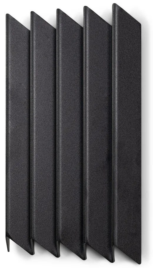 Fekete fém fali fogas 21 cm Sensu – Spinder Design