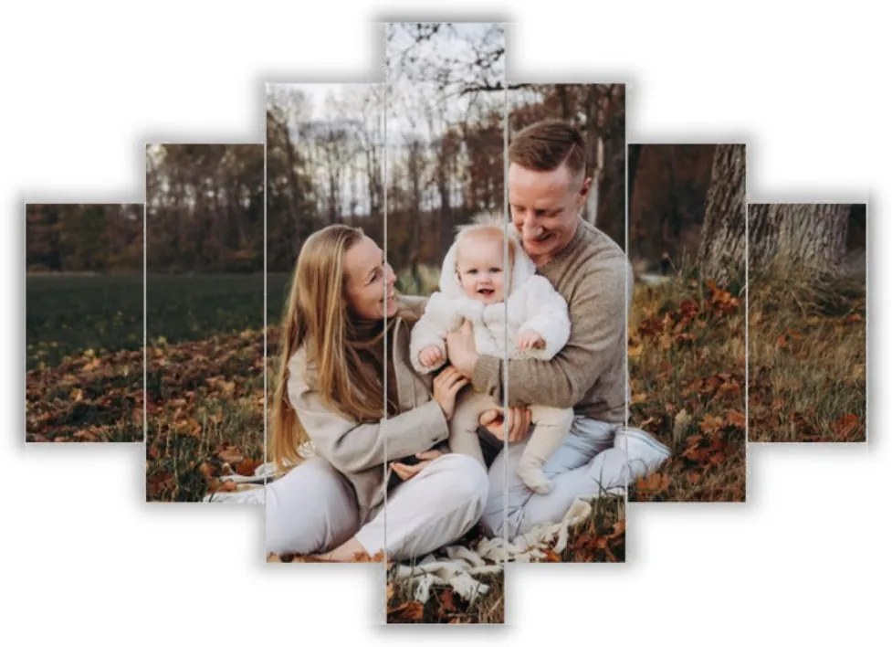 Gario 7 részes vászonkép fotóból Méret: 140 x 80 cm