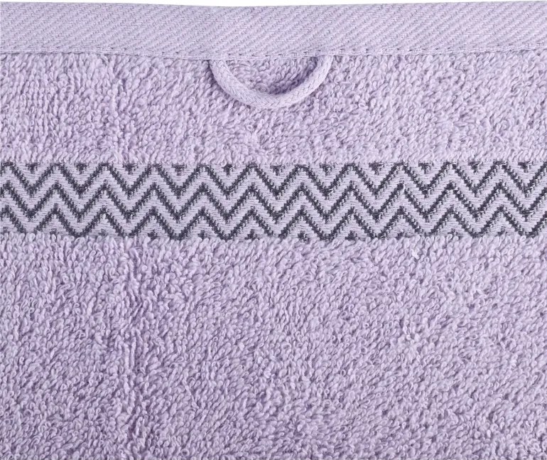 EMI Ates lila pamut fürdőlepedő 70x140 cm