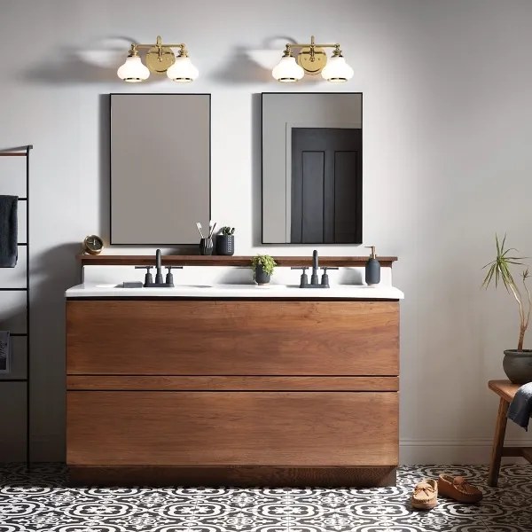 Hinkley HK-AINSLEY2-BATH-BB - LED Fürdőszobai lámpa AINSLEY 2xG9/3W/230V IP44