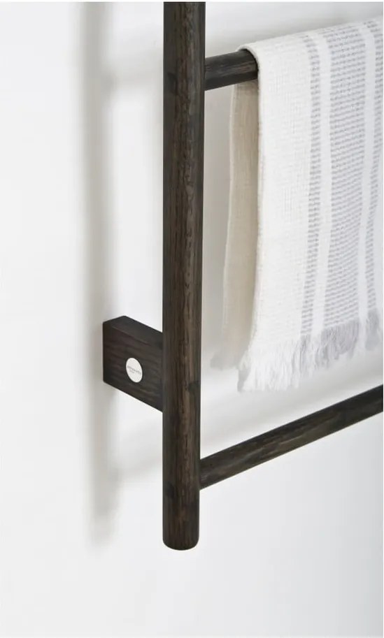 Towel Rail Wallbar fekete, fali törölközőtartó - Wireworks