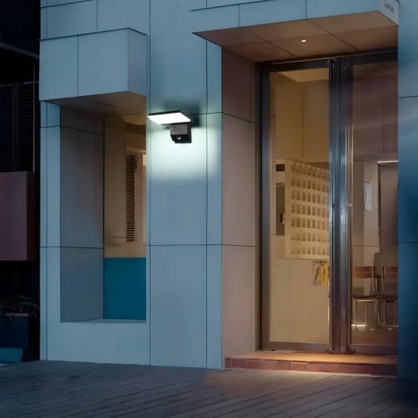 Immax 08513L - LED kültéri fali lámpa mozgásérzékelővel MODERN LED/18W/230V IP65