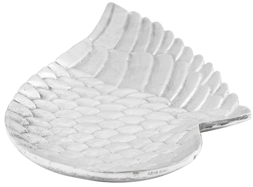 Gyümölcskosár 2 pcs Ezüst 40 x 18 x 4 cm Alumínium