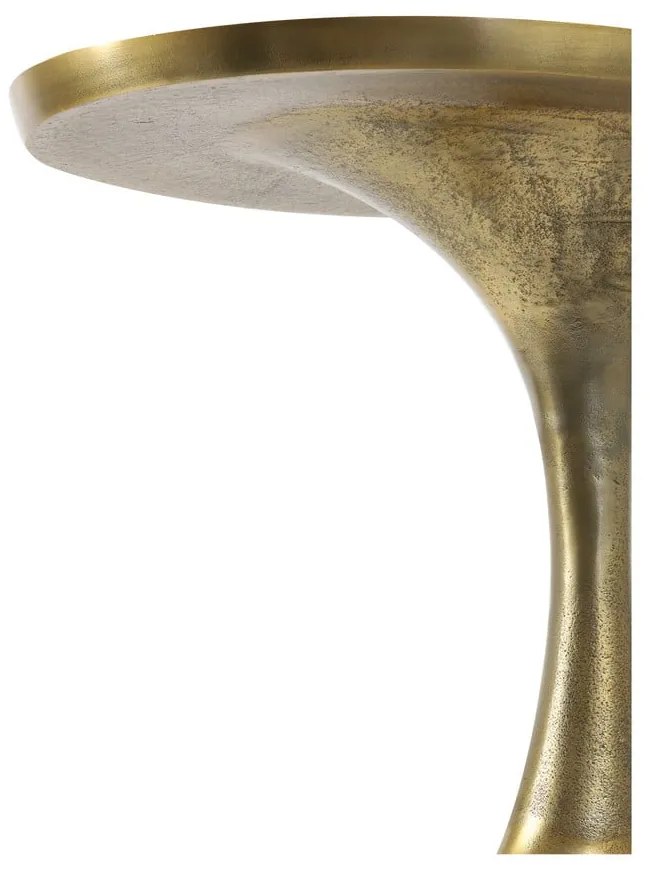 Kerek fém tárolóasztal 33x40 cm Macau - Light &amp; Living