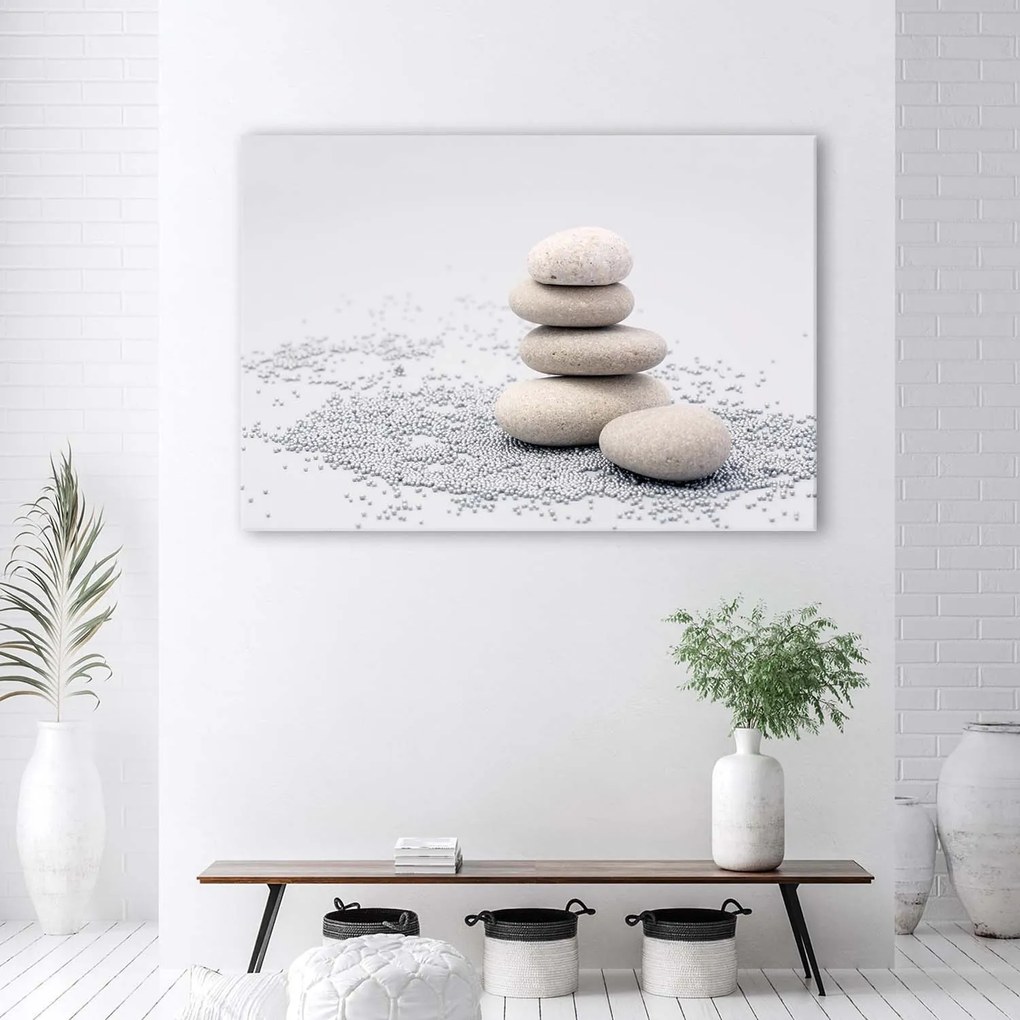 Gario Vászonkép Zen kövek Méret: 100 x 70 cm