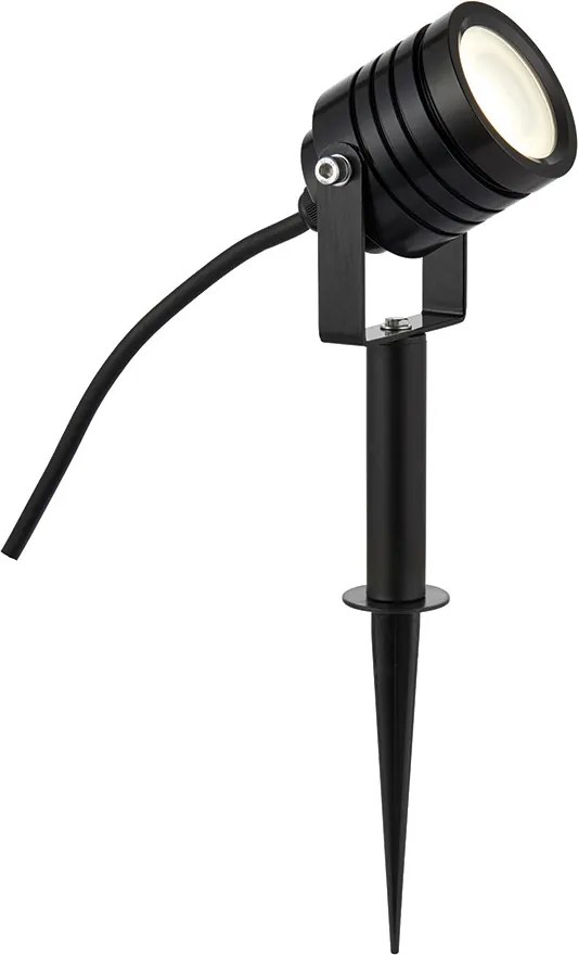 ENDON 78636 LUMINATRA Kültéri Növényvilágító Lámpa Fekete LED IP44