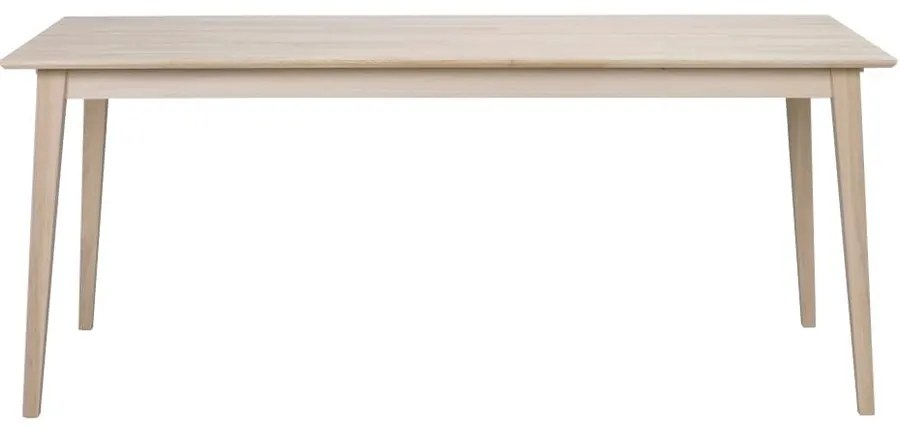 Filippa matt lakkozott tölgyfa étkezőasztal, 180 x 90 cm - Rowico