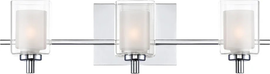 Quoizel Kolt QZ-KOLT3-PC-BATH Fali lámpa 3x3.5W/G9 IP44