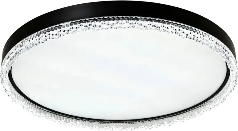 ZUMA LINE FM2304600R-MB REGI Kerek Mennyezeti Lámpa Fekete LED IP20