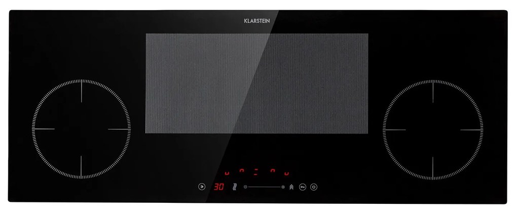 Klarstein Delicatessa 90 Slim, beépített főzőlap, 7000 W, 4 zóna, önálló