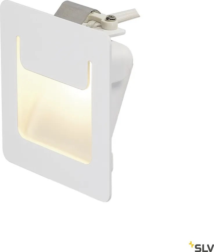 SLV DOWNUNDER 151950 Beépíthető lépcsőházi lámpa 1x3.6W/LED 3000K 180LM IP20