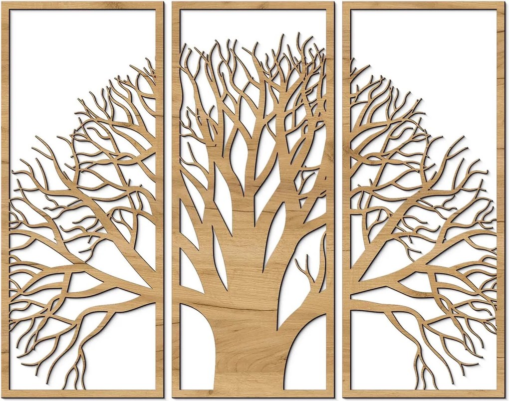 DUBLEZ | Többrészes falikép - Fa