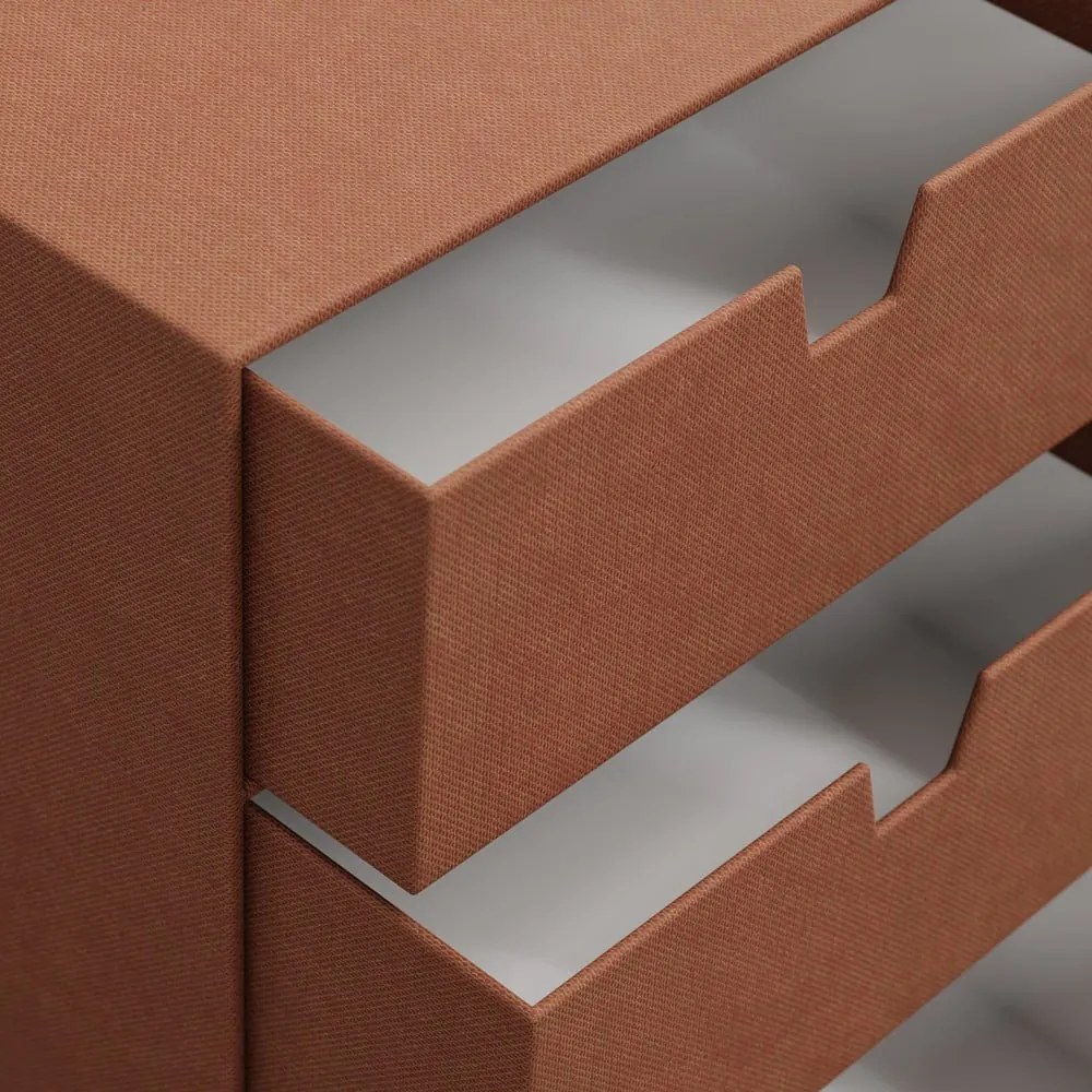 Karton fiókos rendszerező Ingrid Restore Paper Laminate – Bigso