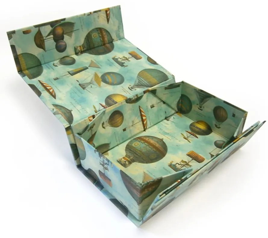 Ajándékdoboz készlet 2 db-os 13x36 cm Air Balloon – Kartos