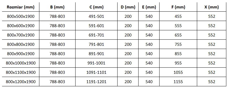 Mexen Roma zuhanykabin 80x100cm, 6mm üveg, króm profil-átlátszó üveg, 854-080-100-01-00