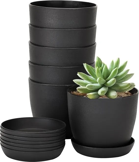 Kinglake 8 db 10 cm-es műanyag növénytartó