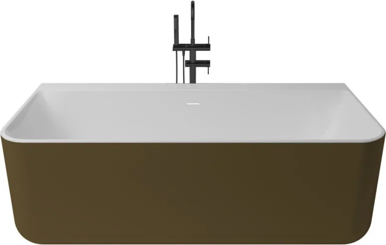 Kivu Wall kád_80x175_Oro Viejo Metallic/Blanco Mate